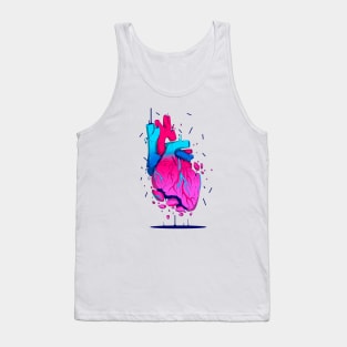 BROKEN HEART Tank Top